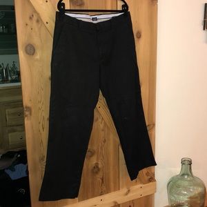 Tailored Gap Khakis, Black